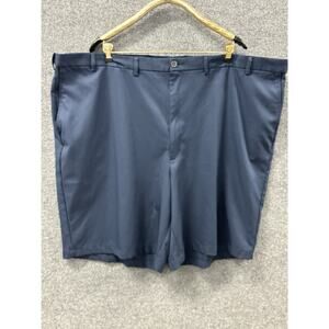 Hagger Shorts Mens 54 Blue Golf Chino Performance Moisture Wicking Cool 18 Pro